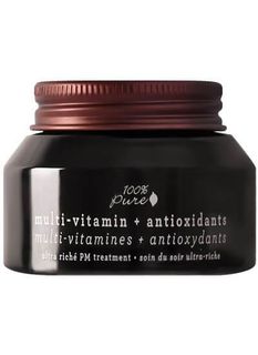 100% PURE Multi Vitamin Antioxidants Ultra Riche PM Treatment