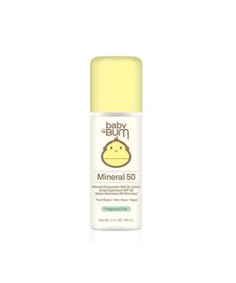 Baby Bum Mineral SPF 50 Sunscreen Roll-On Lotion - Fragrance Free