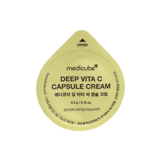 Medicube Deep Vita C Capsule Cream Mini Trial Size 4.5g