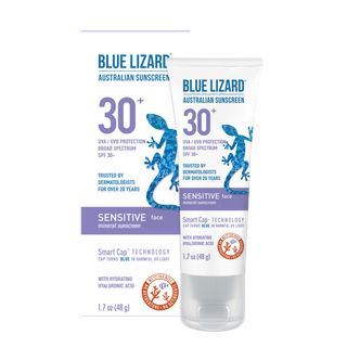 Blue Lizard SENSITIVE FACE MINERAL SUNSCREEN * Tube