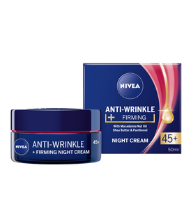 Nivea Anti-Wrinkle + Firming Night Cream 45+
