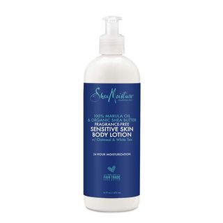 SheaMoisture 100% Marula Oil & Organic Shea Butter Fragrance-Free Sensitive Skin Body Lotion