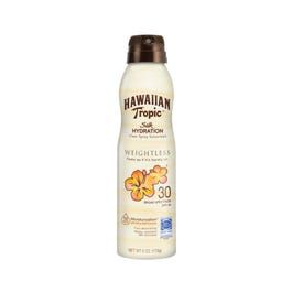 Hawaiian Tropic Silk Hydration Weightless Spray Sunscreen, SPF 30