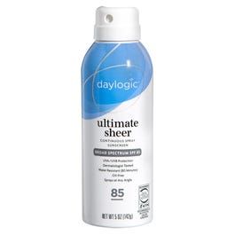 Daylogic Ultimate Sheer Continuous Spray Sunscreen, SPF 85