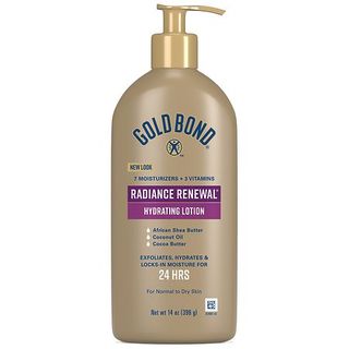 Gold Bond Radiance Renewal Lotion, for Visibly Dry Skin Light Brown