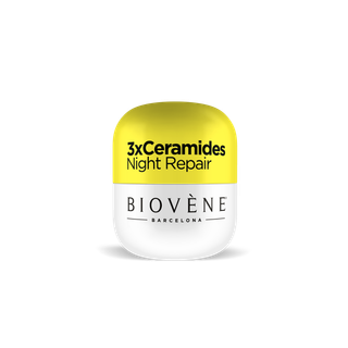 Biovène Barcelona | The conscious™ CERAMIDES NIGHT REPAIR Barrier-Boosting Night Cream with Extra-Hydrating HA, Ceramides, CICA & Organic Banana