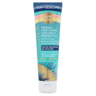 Pacifica Sun + Skincare, Mineral Face Shade, SPF 30, Coconut Probiotic Technology