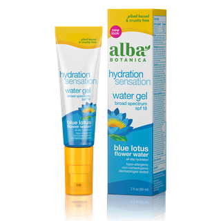 Alba Botanica Hydration Sensation Water Gel SPF 18 Face Moisturizer