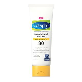 Cetaphil Sheer Mineral Sunscreen Broad Spectrum SPF 30