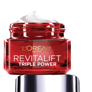 L'Oréal Group Triple Power Anti-Aging Moisturizer for Wrinkles, Firmness & Brightness