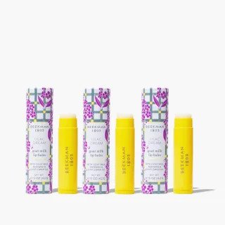 Beekman 1802 Lilac Dream 3-Pack Of Lip Balms