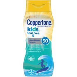 Coppertone Kids Sunscreen Lotion, Tear Free, SPF 50