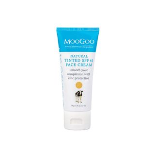 MooGoo Skin Care Natural Tinted SPF 40 Face Cream