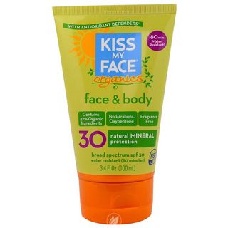 Kiss My Face Face & Body NSF Mineral Sunscreen SPF30 by Kiss My Face, Pack of 2
