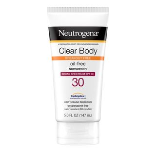 Neutrogena Clear Body Oil-Free Sunscreen Lotion with SPF 30