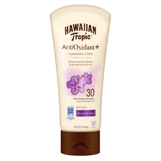 Hawaiian Tropic Antioxidant Plus Sunscreen Lotion SPF 30 With Green tea extract