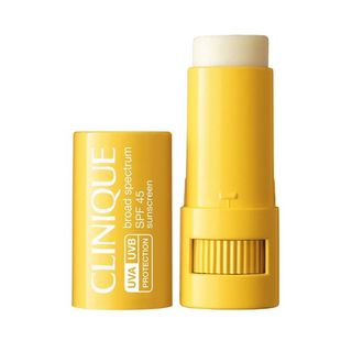Clinique SUN & SUNLESS SUNSCREEN .CLINIQUE/BROAD SPECTRUM SPF 45 SUNSCREEN TARGETED PROTECTION STICK FOR EYE-AREA, LIPS, NOSE, EARS