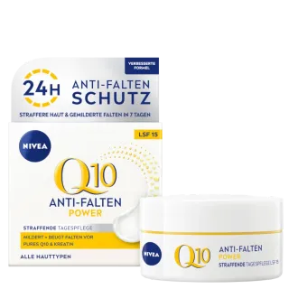 Nivea Q10 Power Anti-Wrinkle Firming Day Cream LSF 15