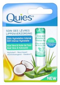 Quies Lips Care Intense Moisturizing Stick Aloe Vera & Coconut Oil 4