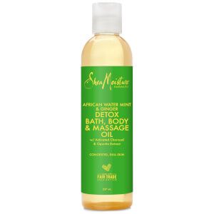 SheaMoisture African Water Mint & Ginger Detox Bath, Body & Massage Oil