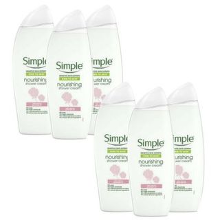 Simple Kind to Skin Nourishing Shower Cream With Geranium Oil