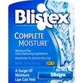 Blistex Complete Moisture Lip Protectant/Sunscreen, SPF 15