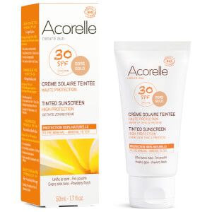Acorelle Organic Tinted SPF30 Sunscreen - Gold