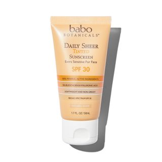 Babo Botanicals Daily Sheer Tinted Facial Mineral Sunscreen SPF 30 – Natural Glow