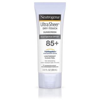 Neutrogena Ultra Sheer Dry-Touch Water Resistant and Non-Greasy Sunscreen Lotion,SPF 85,Pack of 1