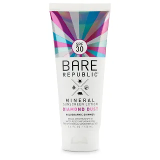 Bare Republic Mineral Sunscreen Holographic Shimmer Lotion SPF 30 - Diamond Dust