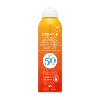 Derma E Kids Active Sheer Mineral Sunscreen Spray SPF 50