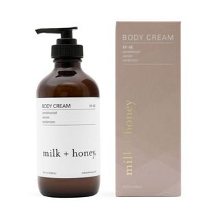 Milk + Honey Sandalwood, Vetiver, Cardamom Body Cream No.46