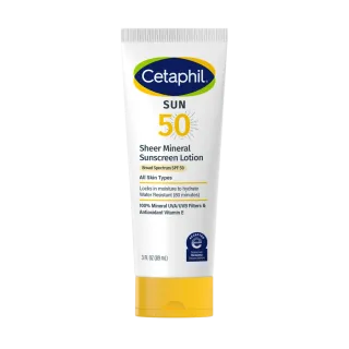 Cetaphil Sheer Mineral* Sunscreen Lotion SPF 50