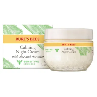 Burt's Bees Sensitive Solutions Calming Night Cream with Aloe and Rice Milk