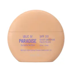 Isle of Paradise Daily Defense Face Fluid SPF 50 Sunscreen
