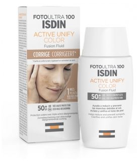 ISDIN FotoUltra 100 Active Unify Color Fusion Fluid SPF50+