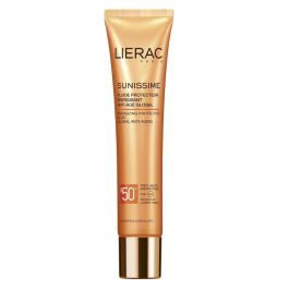 Lierac Sun Protective Fluid Spf50 Face And Decollete Sunissime Lierac