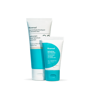 Riversol Travel Ready Cleanser and SPF 30 Sunscreen
