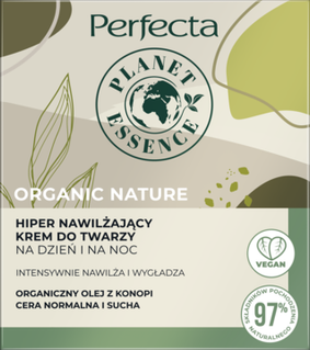 Perfecta Organic Nature Hyper moisturizing day and night face cream