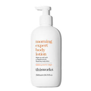 this works morning expert body lotion
