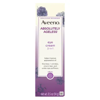 Aveeno Absolutely Ageless 3-in-1 Under Eye Anti-Wrinkle Cream Blackberry