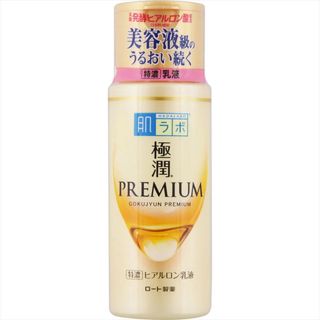 Rohto Hada Labo Gokujyun Premium Hyaluronic Acid Emulsion Hydrating Milk 140ml