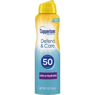 Coppertone Defend & Care Ultra Hydrate SPF 50 Sunscreen Spray