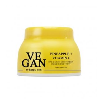 Vegan by Happy Skin PINEAPPLE + VITAMIN C day night moisturiser