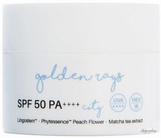 Nacomi Golden Rays City - City face cream with a filter - SPF 50 PA ++++