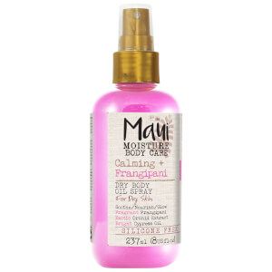 Maui Moisture Calming+ Frangipani Dry Body Oil Spray
