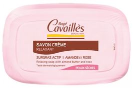 Rogé Cavaillès Almond and Rose Relaxing Cream Soap