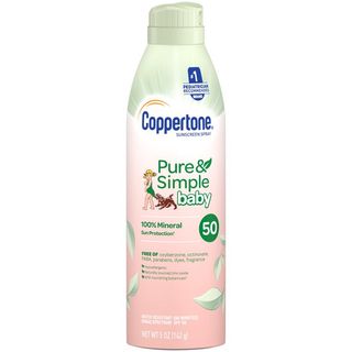 Coppertone Pure & Simple Baby SPF 50 Spray Sunscreen