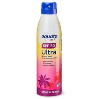 Equate Ultra Broad Spectrum Sunscreen Spray, SPF 50