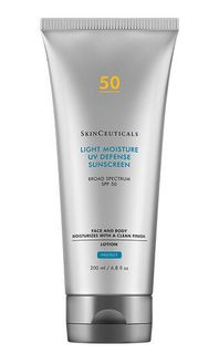 SkinCeuticals Light Moisture UV Defense SPF 50 Oil free sunscreen for face and body